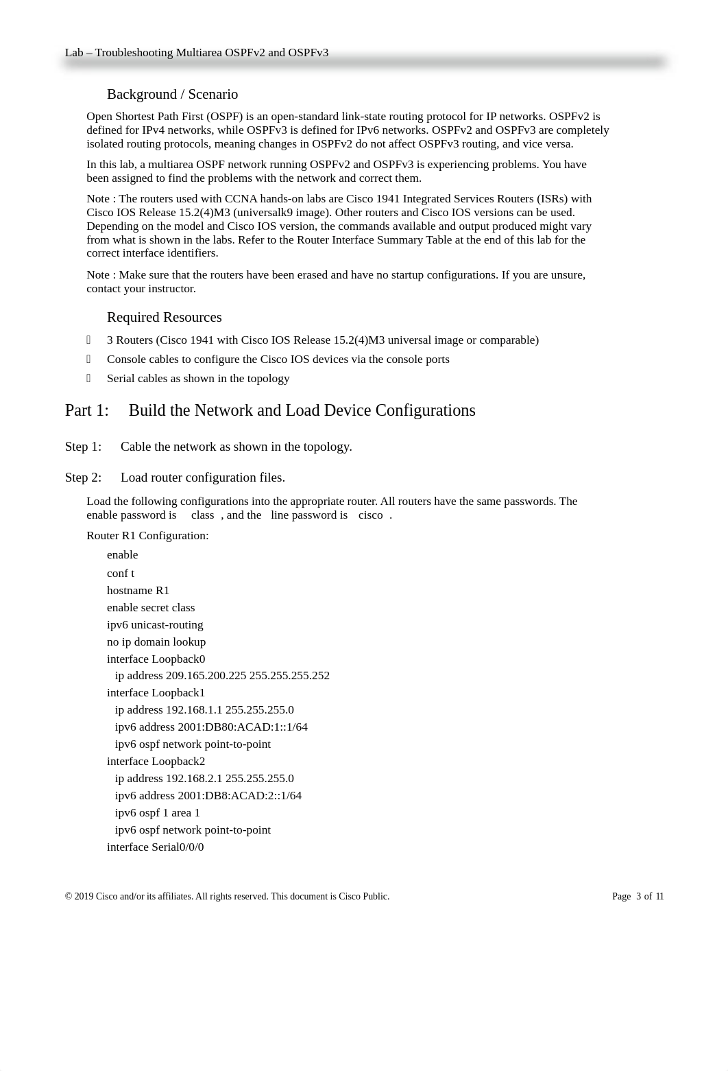 10.2.4.5 Lab - Troubleshooting Multiarea OSPFv2 and OSPFv3.docx_don1ipl7mr0_page3