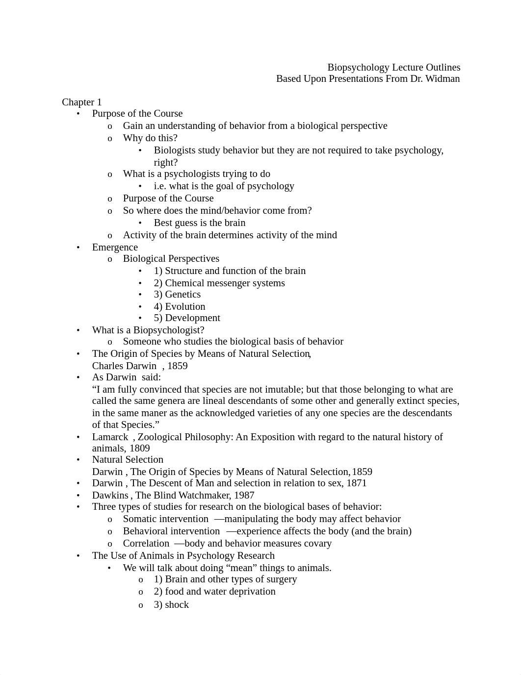 Biopsychology Lecture Outlines_doo1ewhpion_page1