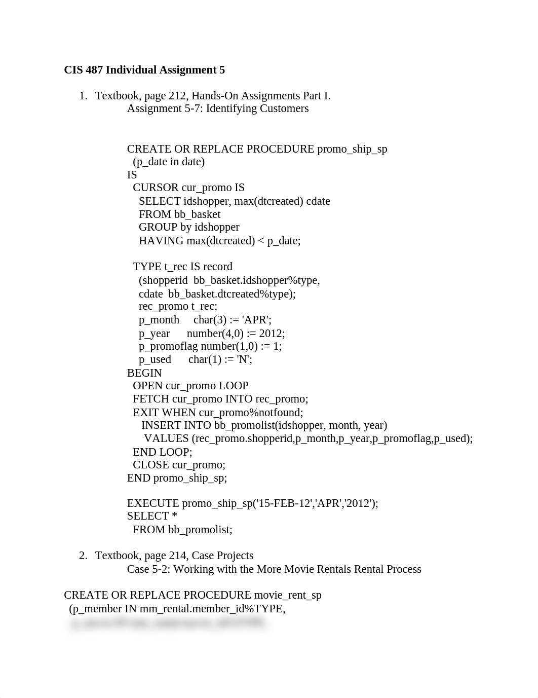 CIS 487 Individual Assignment 5 complete_doo39y97z4p_page1