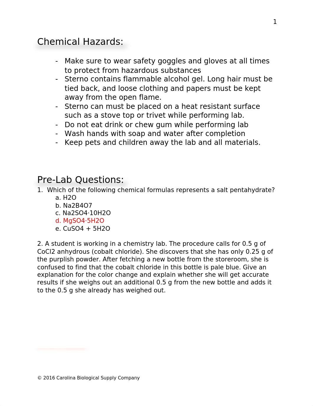 Dehydration of a Hydrate Lab Report .docx_doo45nhmcpg_page2