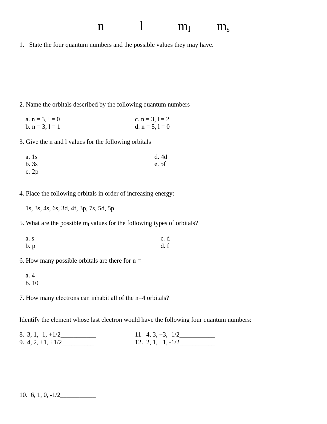 QUANTUM NUMBERS WORKSHEET.pdf_doo5uunoezs_page1