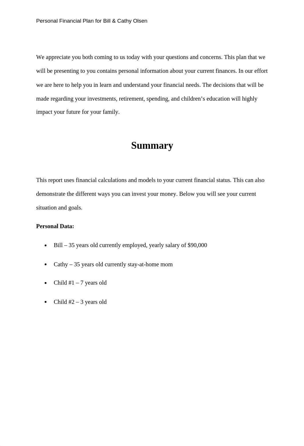 Personal Financial Plan FIN 407_doolzejr92d_page2