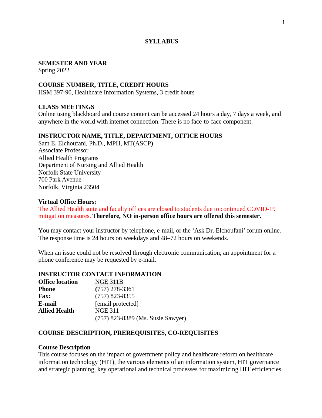 HSM 397_ Information Systems_Syllabus_Spring 2022.doc_doouqswdghe_page1