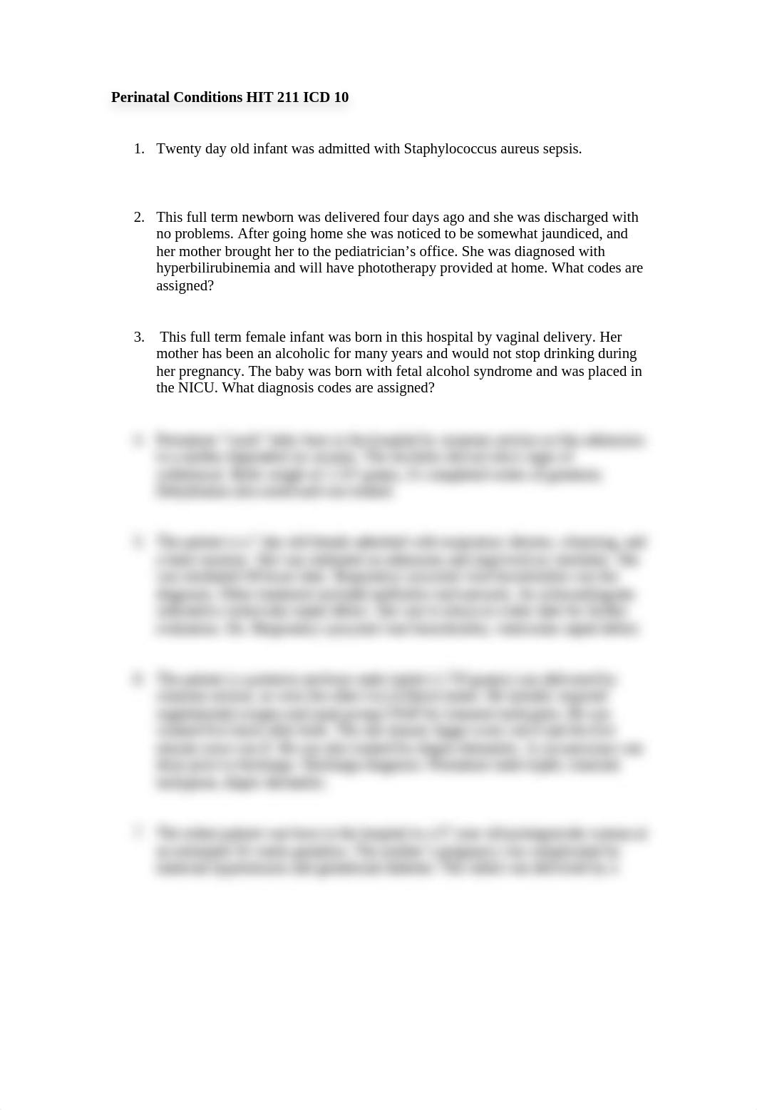 Perinatal Conditions HIT 211 ICD 10.docx_doowf3jt2g1_page1