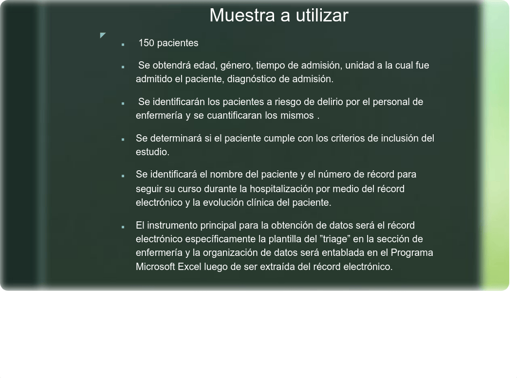 NUrs 5120, Tarea 6.2 Planificacion, recoleccion  y analiss de datos para una investigacion. .pptx.pd_dooww20v3za_page5