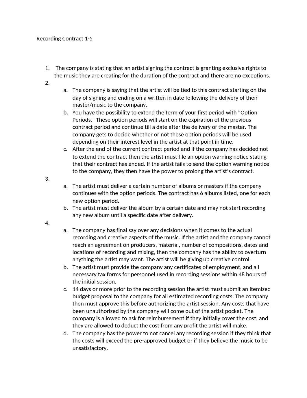 Recording Contract Redlining Summaries 1-5 Haley Carnes.docx_dooww8aueoc_page1