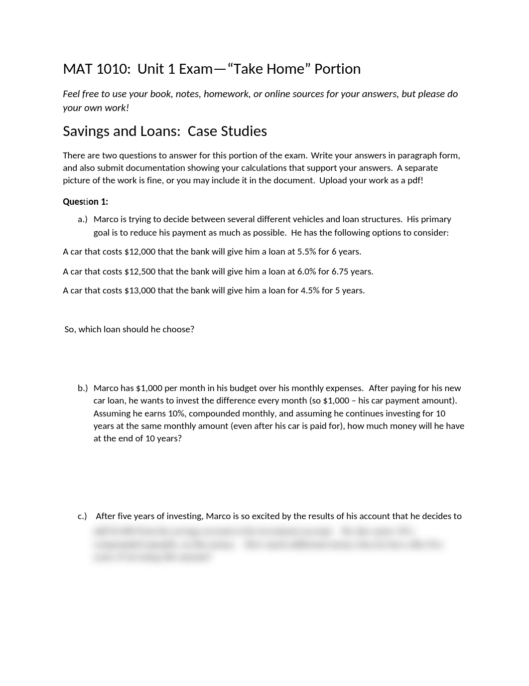 MAT 1010 Unit Test #1--Free Response Portion.docx_dooyld69m9j_page1