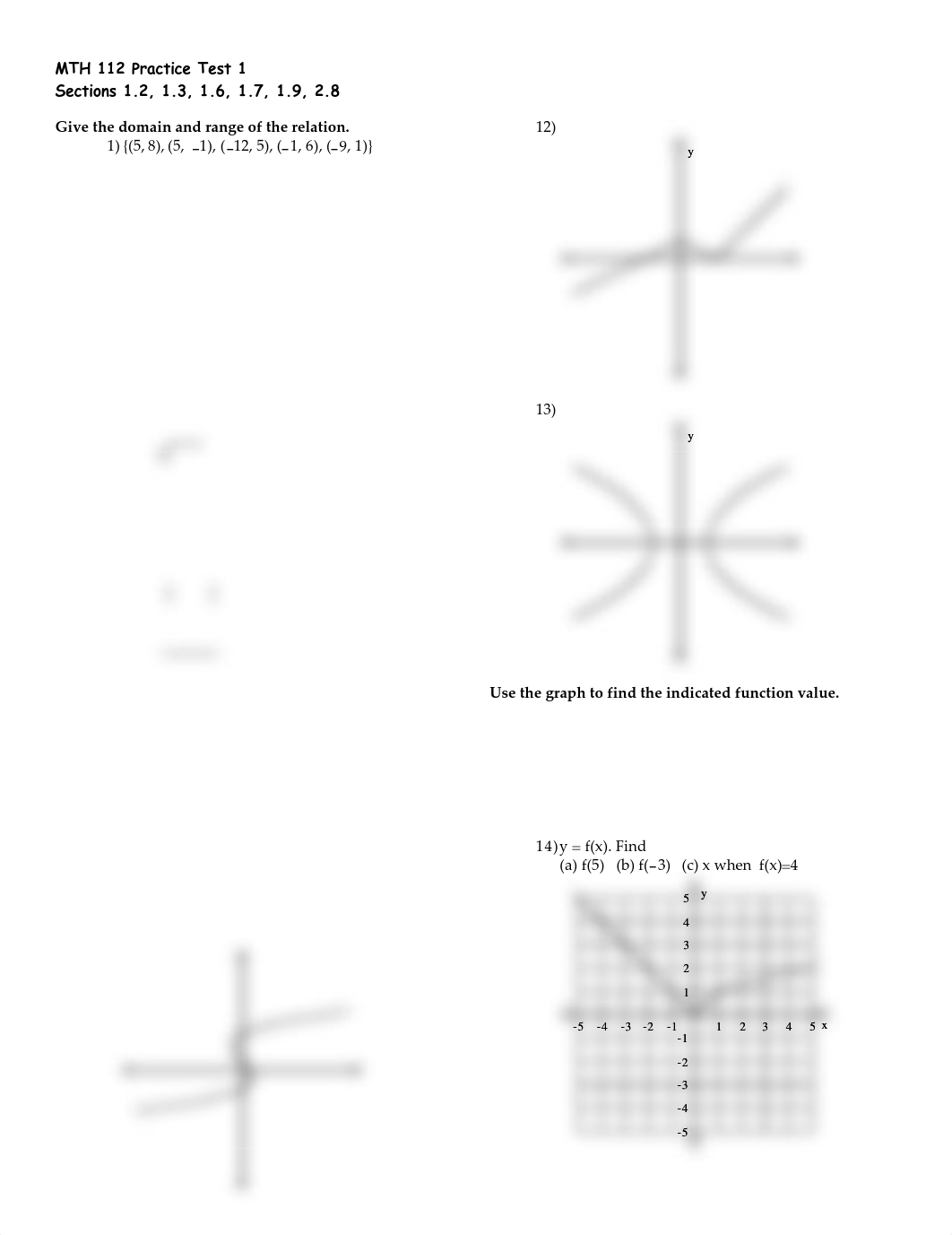 Practice Test 1 on College Algebra_dop50um6f2k_page1