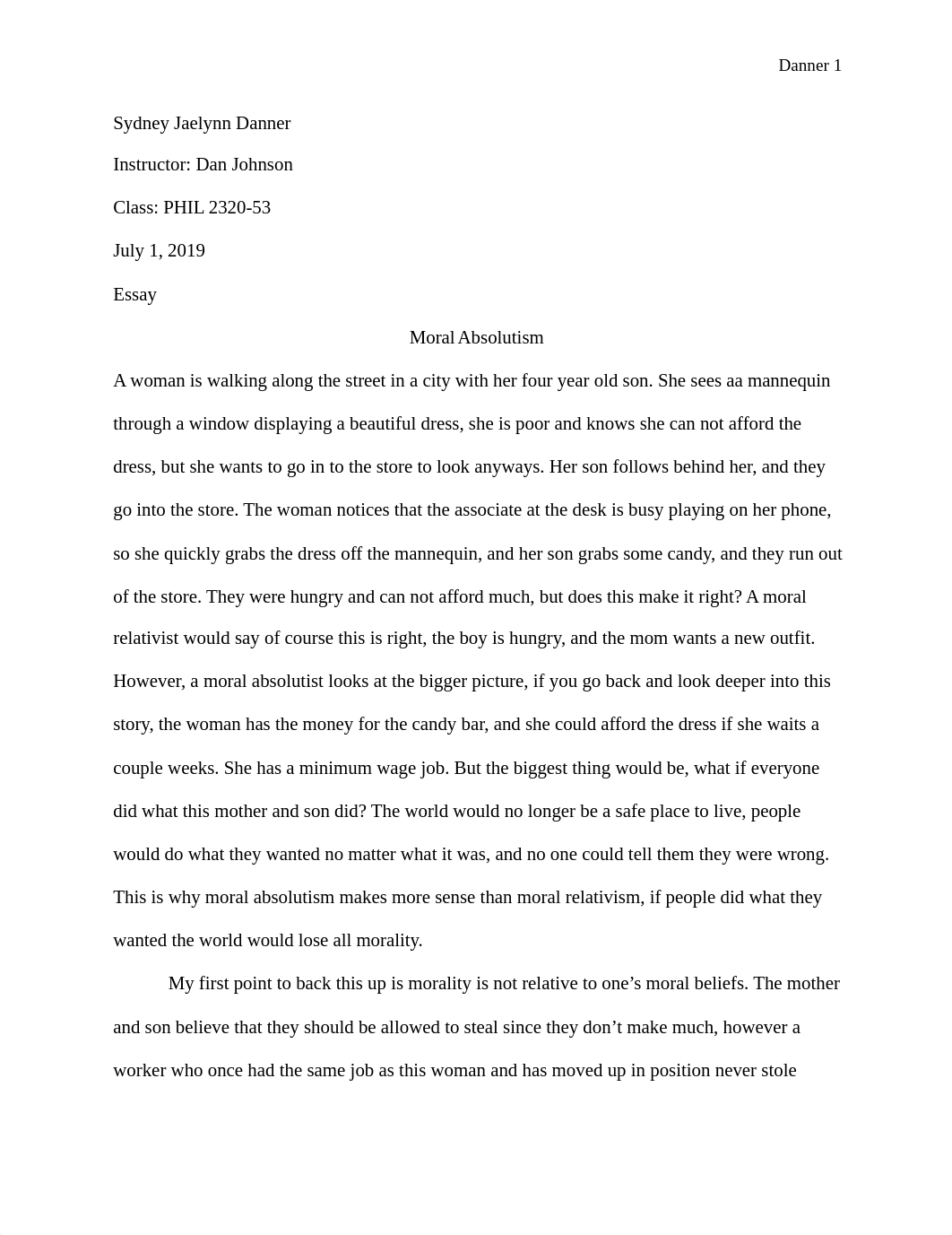 PHIL 2320-50 Essay.docx_dop8gcp6hmi_page1