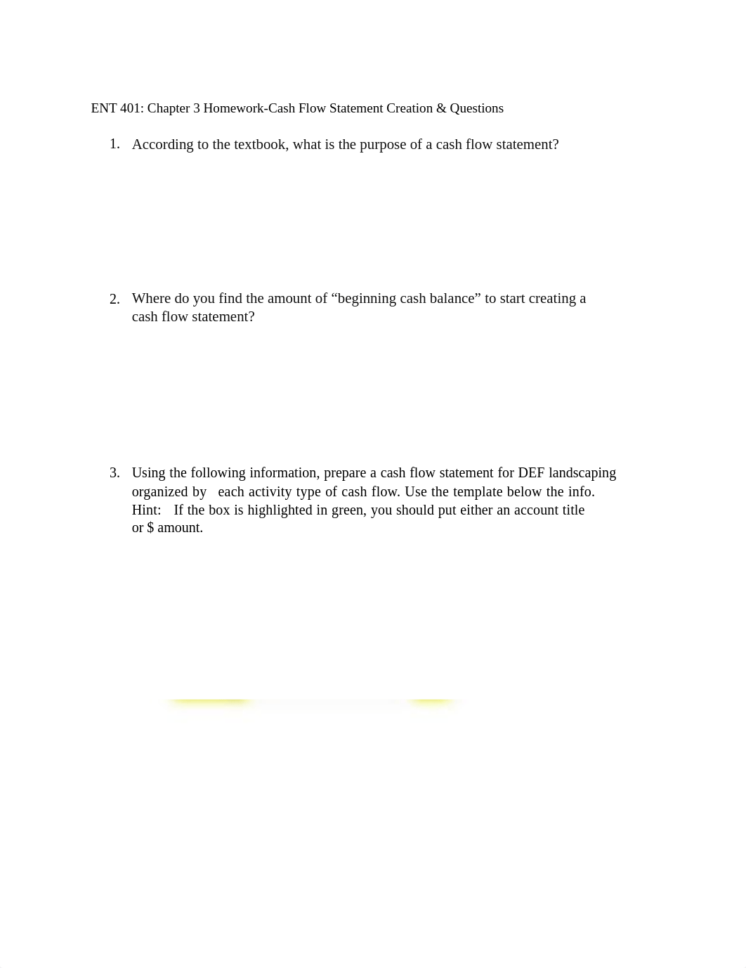 Chapter 3 Homework- Cash Flow Statement Creation and Questions f21.docx_dopewxqwnoa_page1