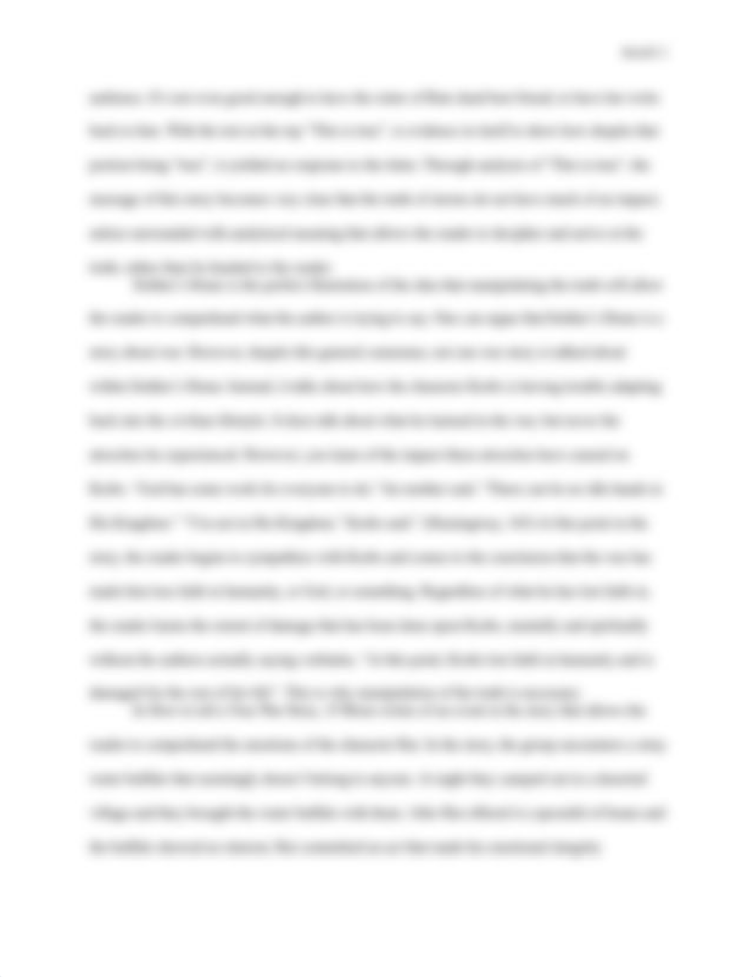 Literary analysis of Soldier's Home and How to tell a True War Story.docx_dopohmz0srz_page2