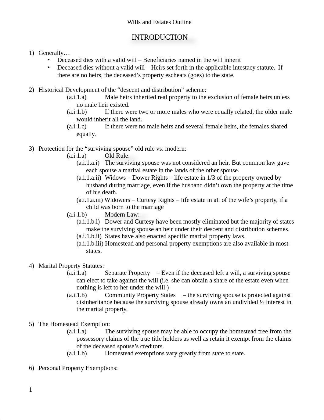 Wills and Estates Outline.pdf_doqb72ru2l5_page1