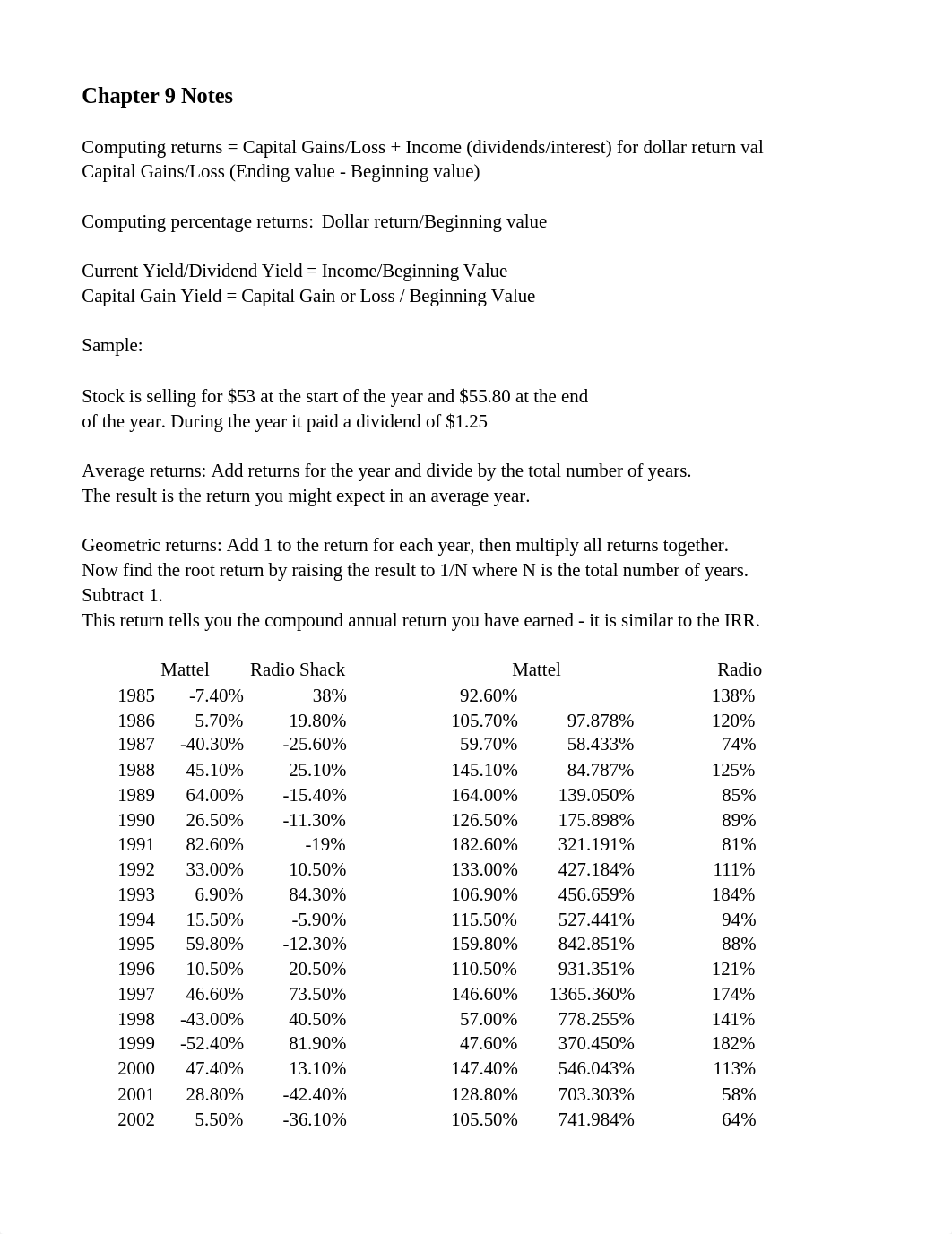 Chapter 9 notes .xls_doqxapjaimr_page1