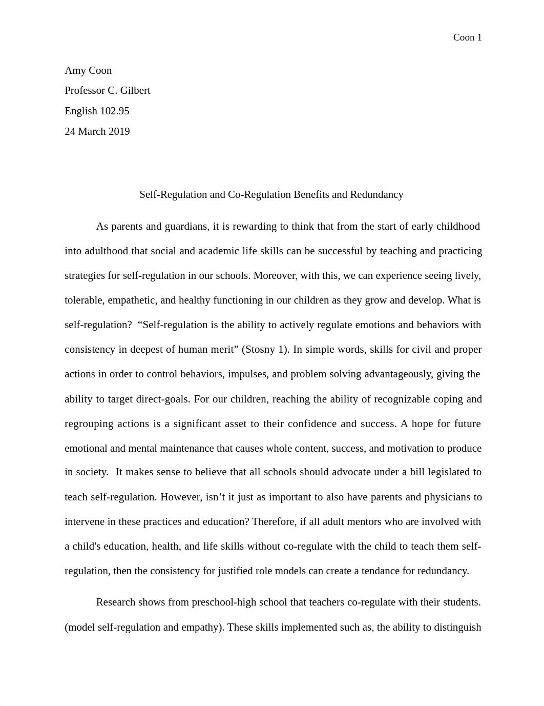 Self-Regulation and Co-Regulation Benefits and Redundancy 03-25-2019 (1).docx_doqy8m1lza7_page1