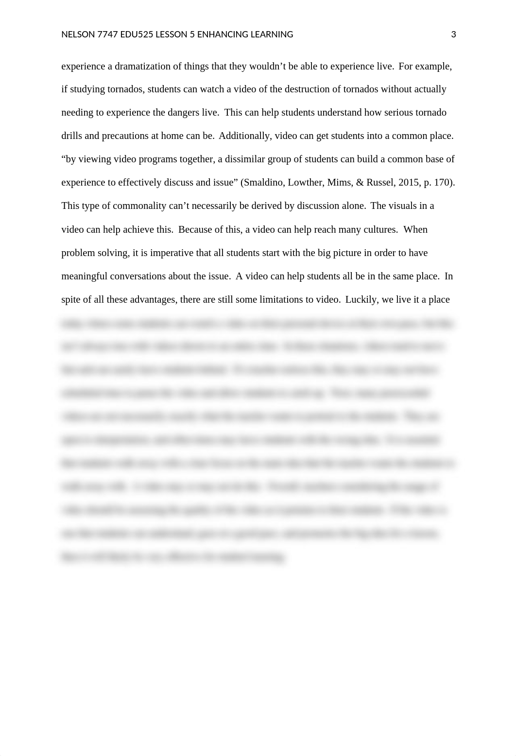 Nelson7747EDU525Lesson5EnhancingLearningWithVideoandAudio.docx_dor4g2sgbiv_page3