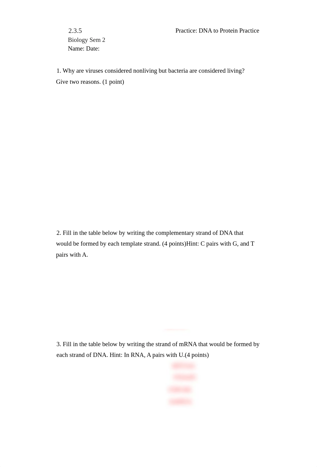 2.3.5 Practice - DNA to Protein (Practice).pdf_dorg48ed1qp_page1