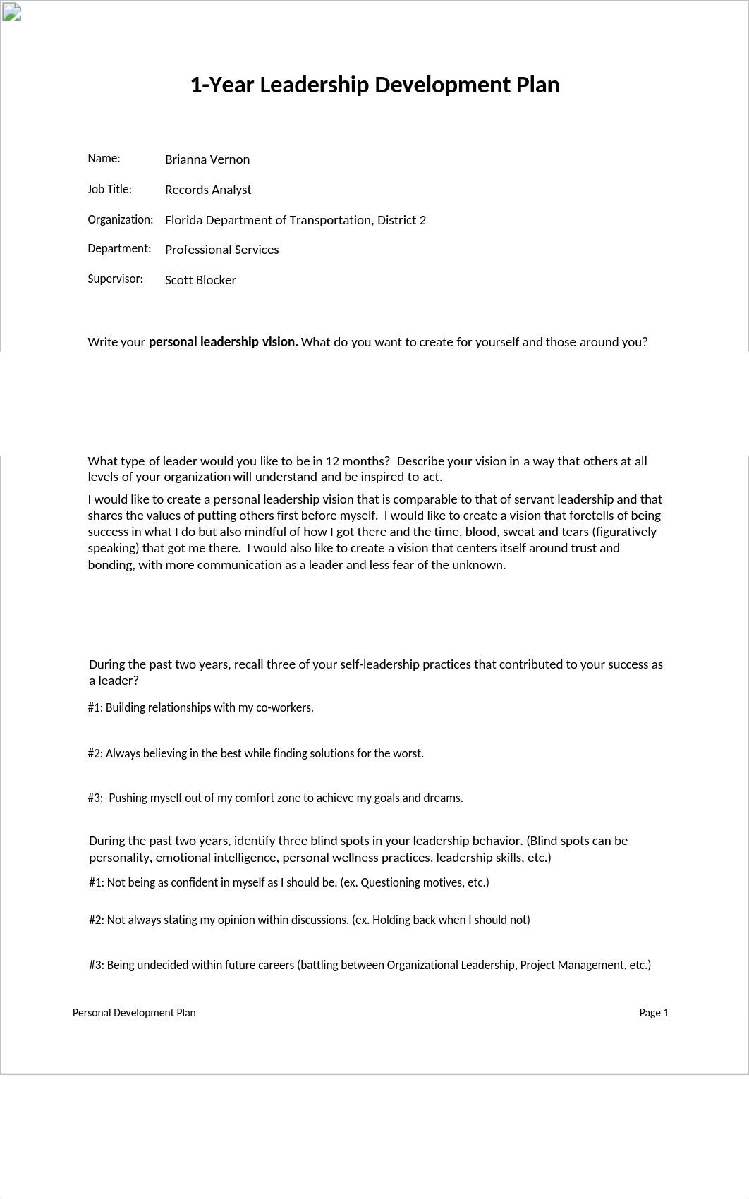 LDRS 4141 Self Leadership Development Plan - Brianna Vernon.docx_dorje3yohc8_page1