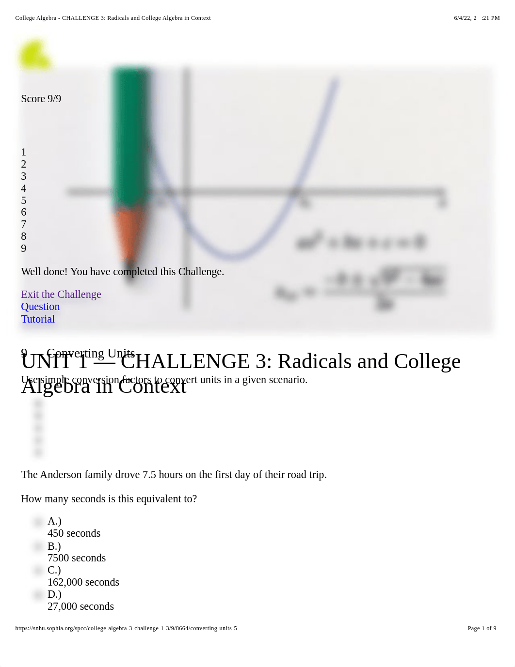 College Algebra - CHALLENGE 3: Radicals and College Algebra in Context.pdf_dort7mefb2o_page1