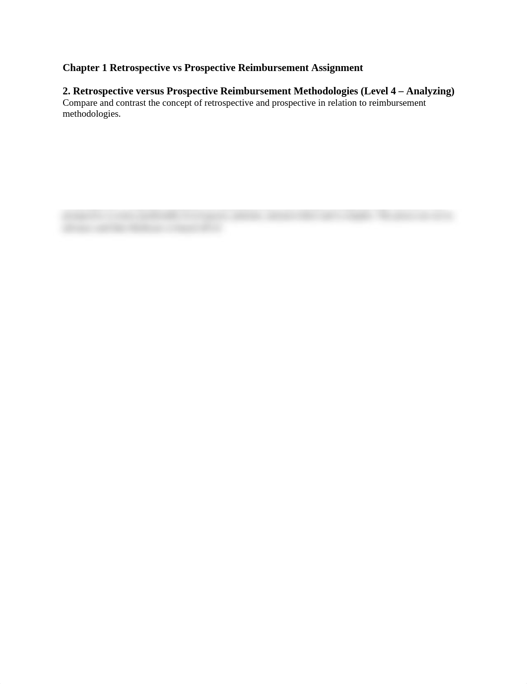 Chapter 1 Retrospective vs Prospective Reimbursement Assignment(2).docx_dos8nxxxhkt_page1