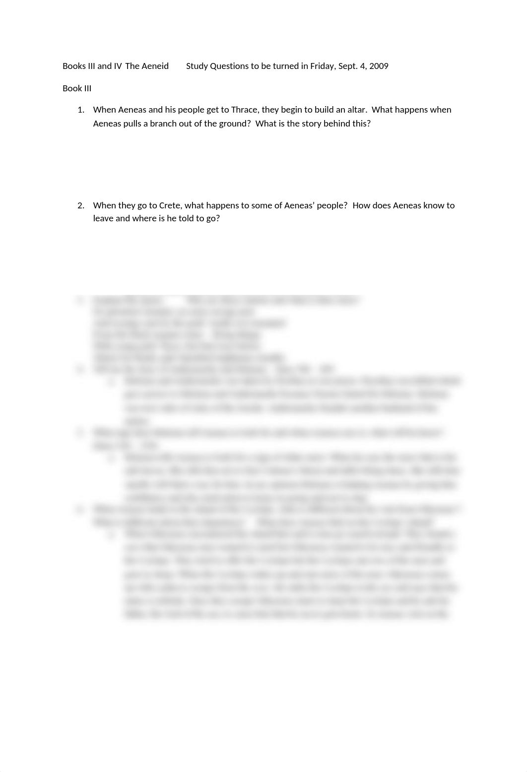 Books III and IV  The AeneidStudy Questions to be -6_dosa6a2odm4_page1