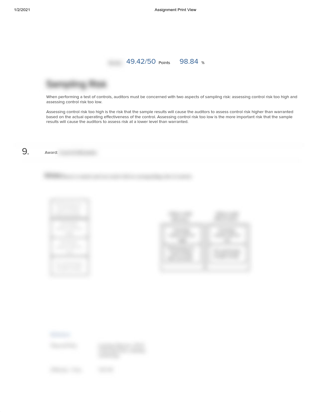 When performing a test of controls, auditors must be concerned with two aspects of sampling risk ass_doshttbgdrj_page1