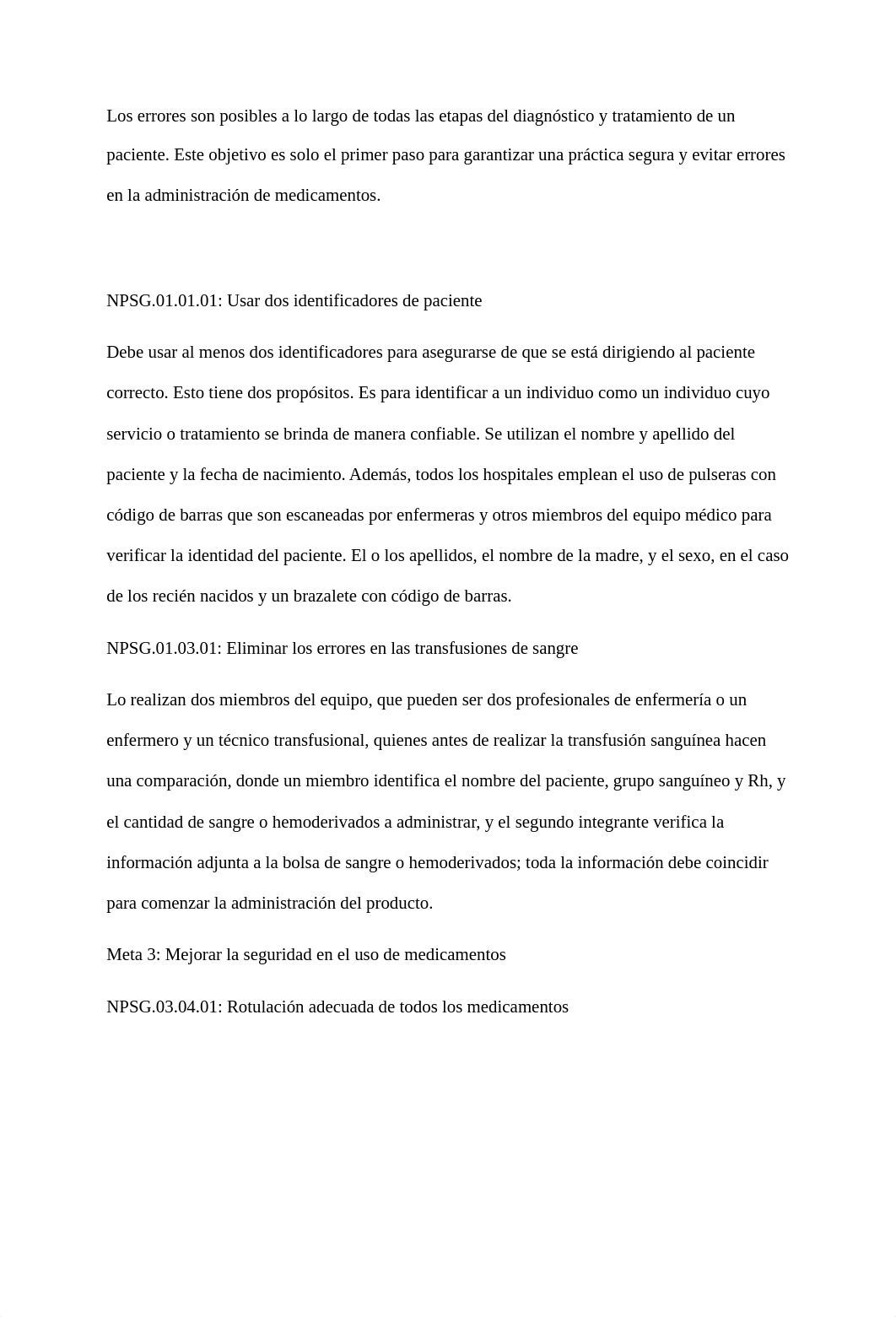 Análisis Metas nacionales de Seguridad de la Comisión Conjunta de Hospitales.docx_doskr4u31p1_page3