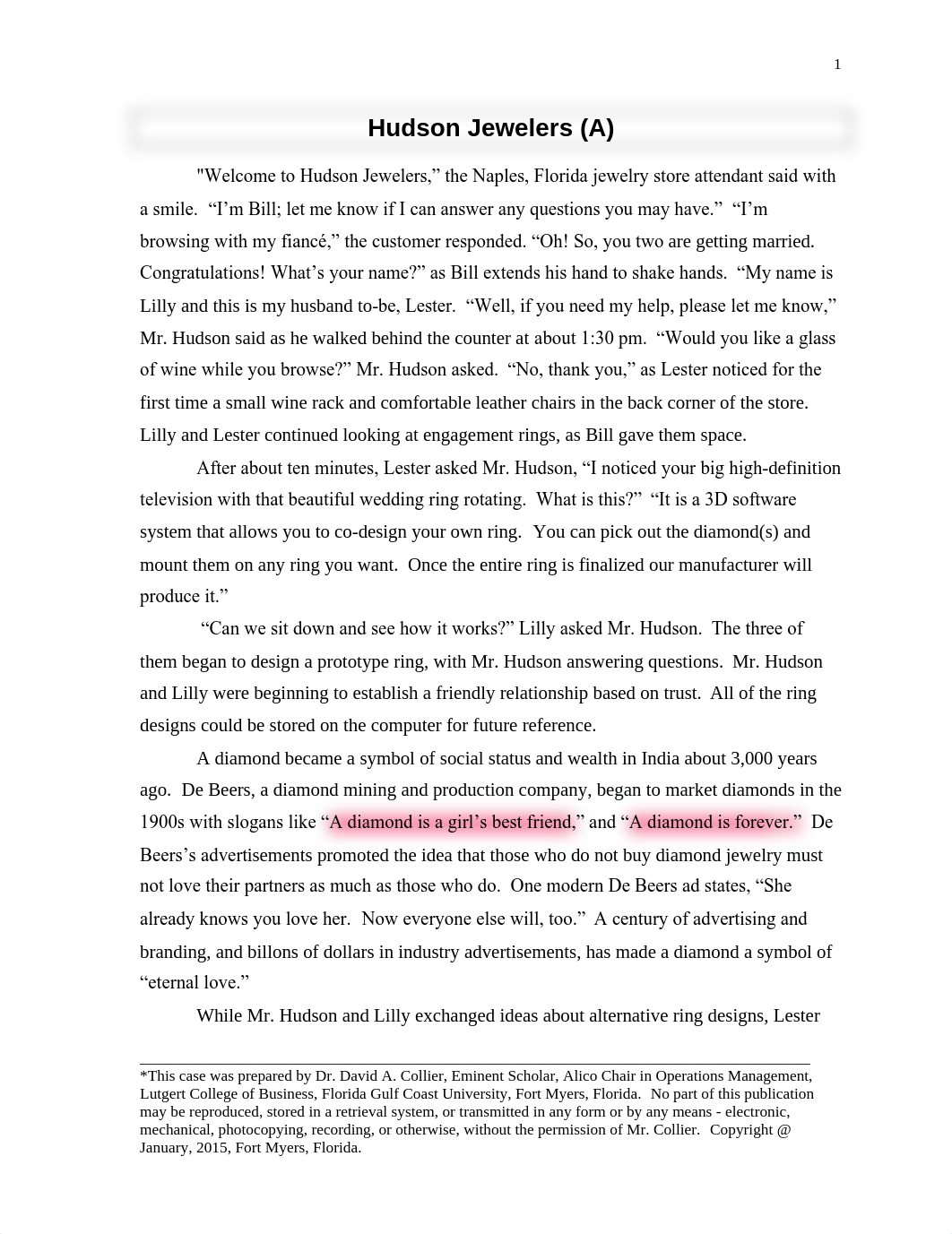 SCM-400-RS-Hudson Jewelers (A) Case Study_Student.pdf_doss3c92zy8_page1