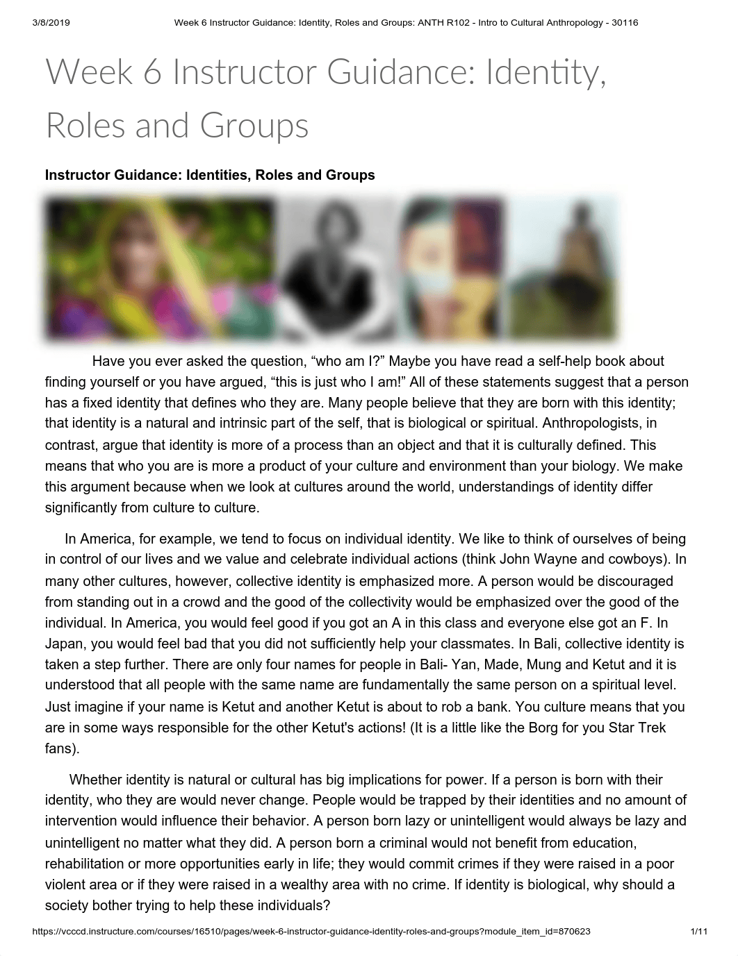 Week 6 Instructor Guidance_ Identity, Roles and Groups_ ANTH R102 - Intro to Cultural Anthropology -_dotglqab4bj_page1