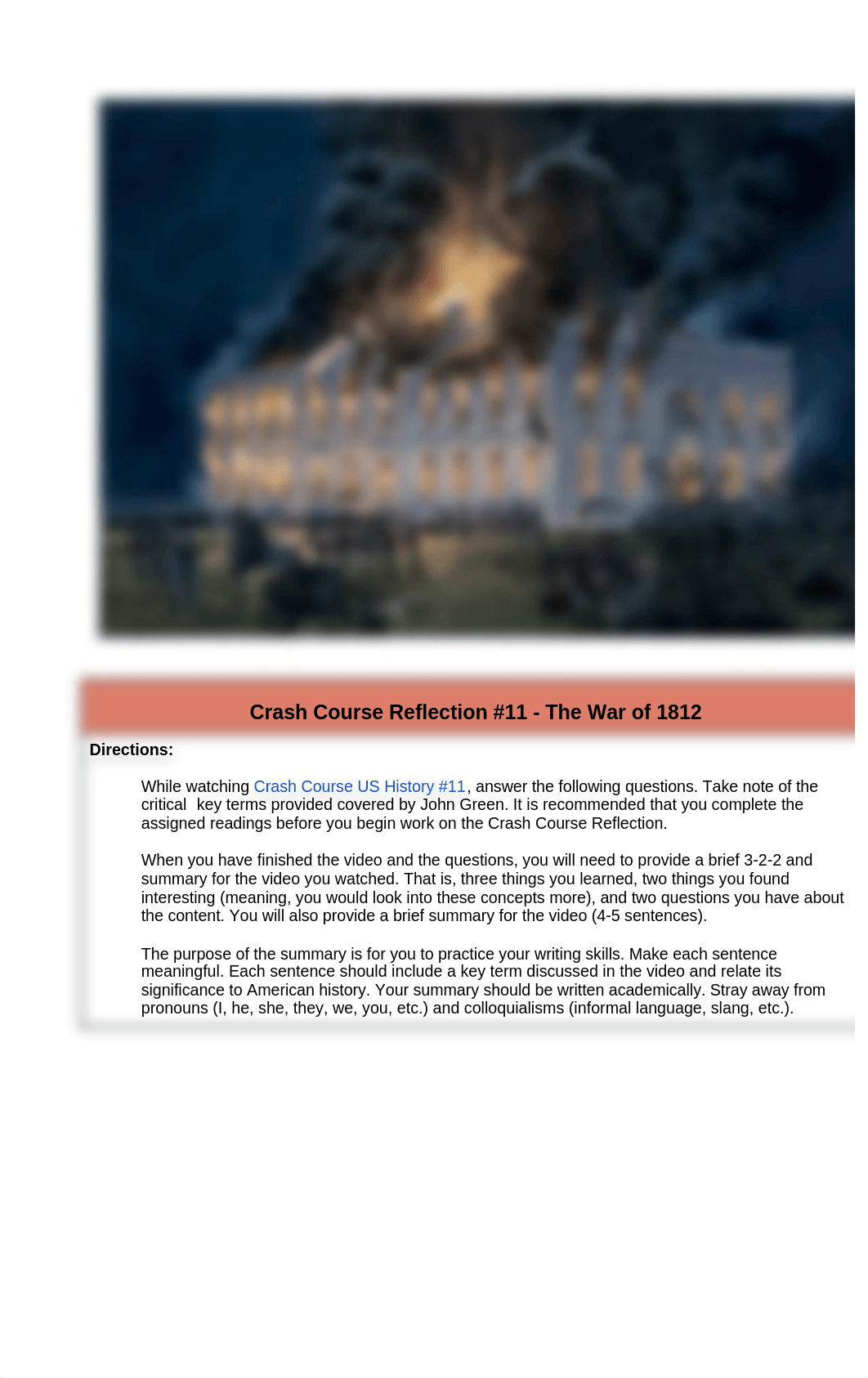 Crash Course Reflection #11 - The War of 1812 (1) (Repaired).docx_doto1vo8arf_page1