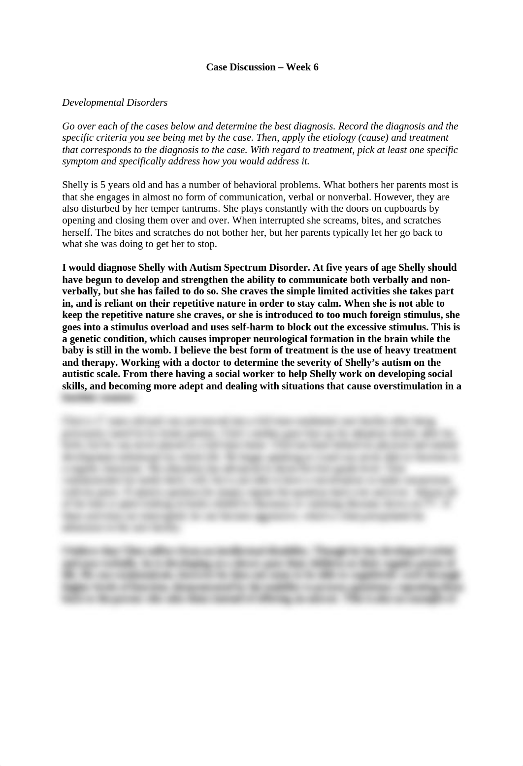 2018 Ab Psych Week 6 Case Discussion  - Week 6 - schiz, developmental(1).docx_dotom7yrlsm_page1