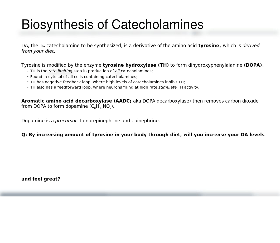 Lecture 4 - Catecholamines.pptx_dott3oq2tmn_page4