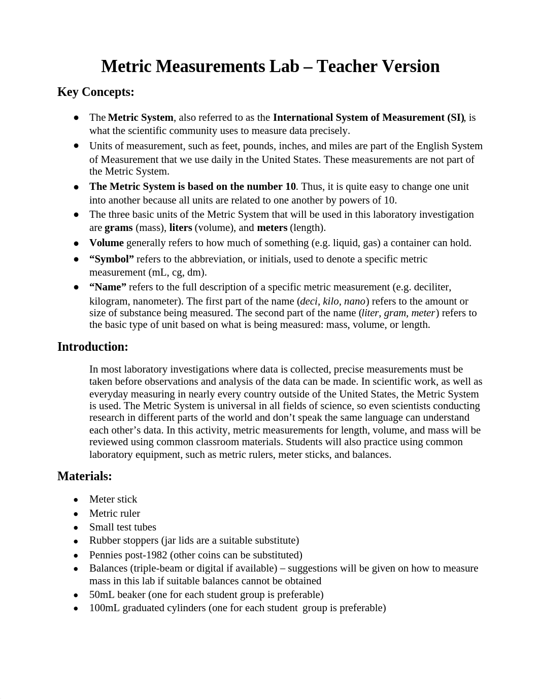 Metric Measurements Lab -Teacher Version_dott4v7qvb9_page1