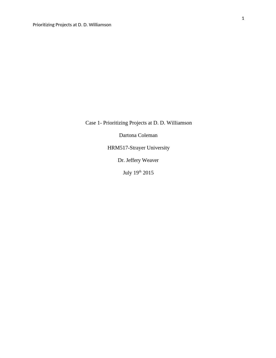 Case Study 1 Prioritizing Projects at D  D  Willliamson_dotwkby4b0p_page1