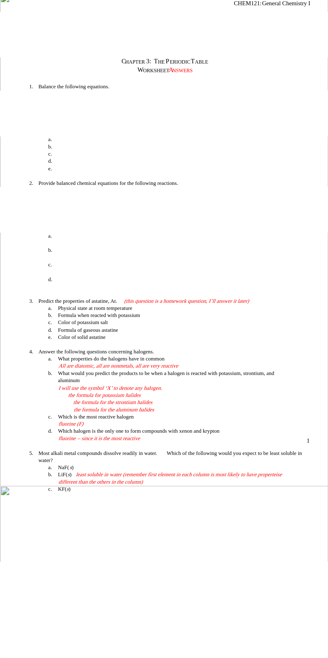 CHEM121 Chapter 3 Worksheet Answers 2.pdf_dou7o0gp7pp_page1