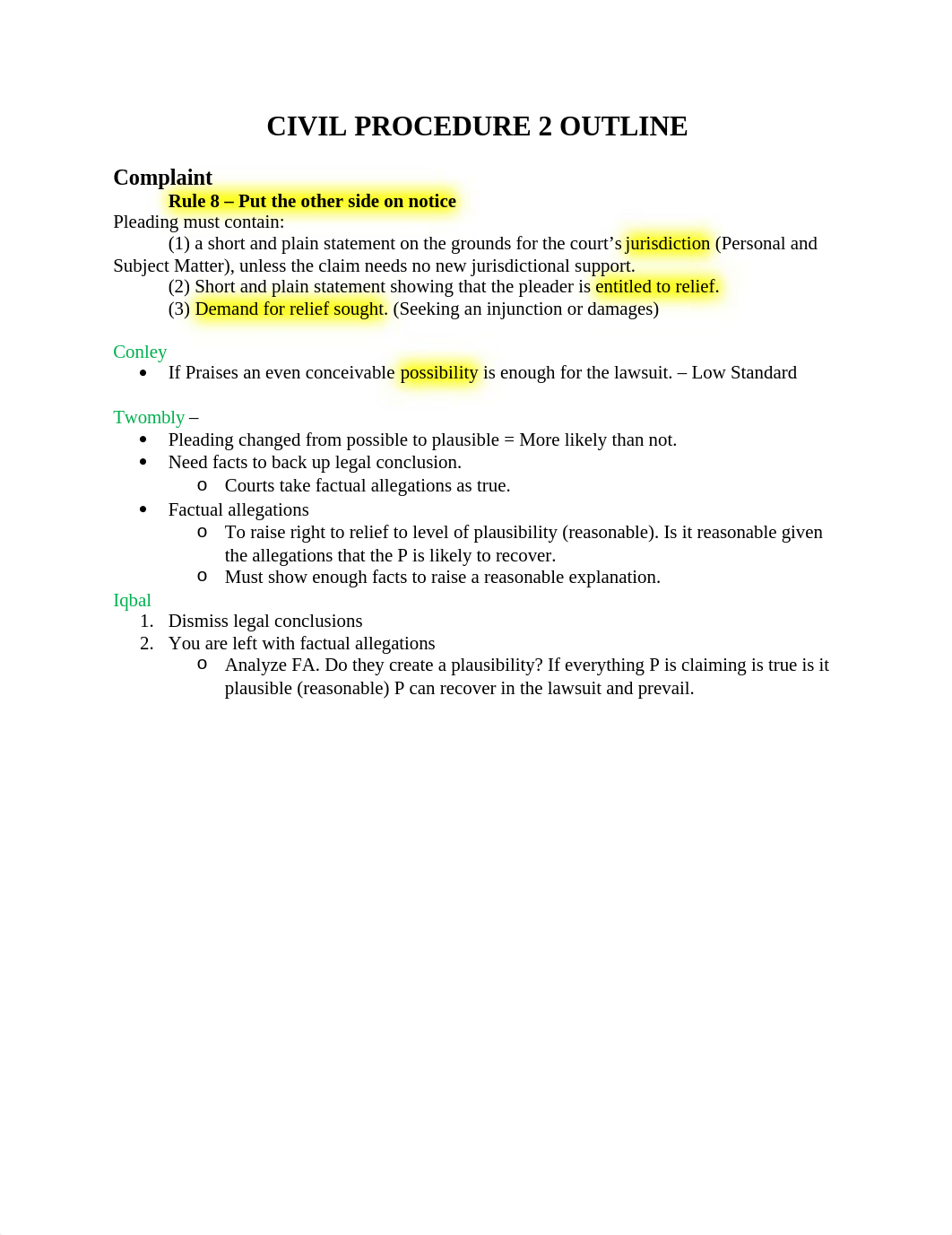 CIVIL PROCEDURE 2 OUTLINE midterm.docx_dou81vsx0mg_page1