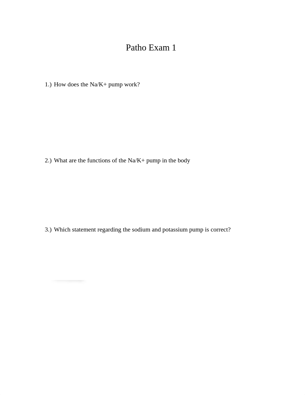 Exam 1 Study Guide .docx_doujec0uh4q_page1