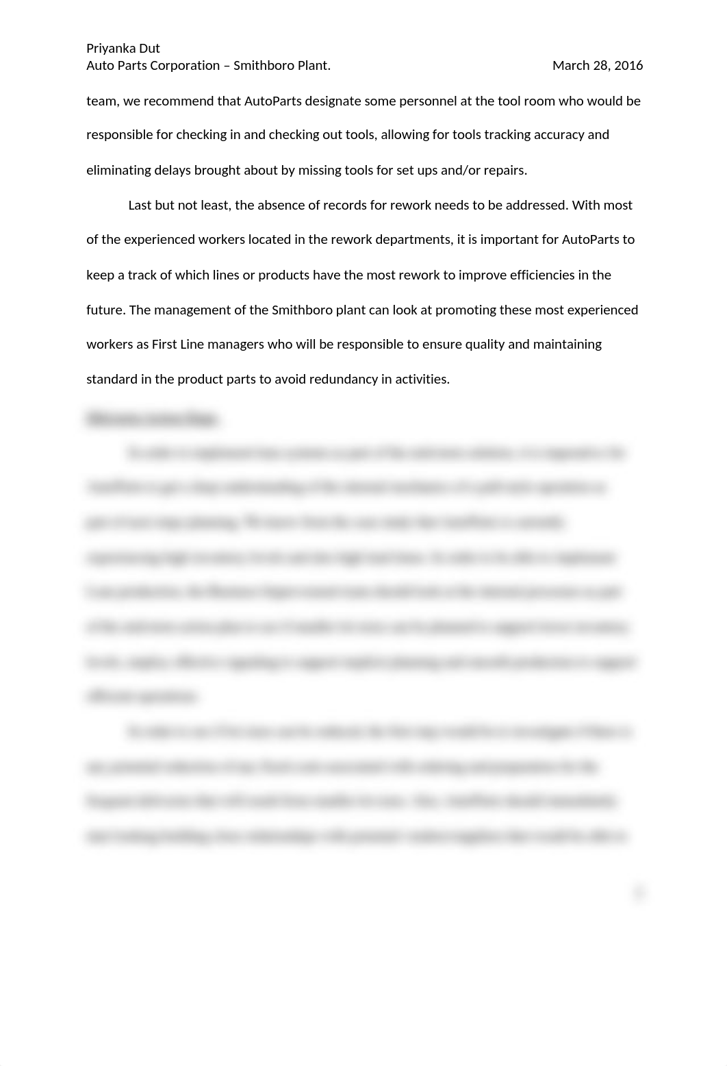 The Smithboro Plant of AutoParts Corp_Final.docx_doulx2n0890_page2