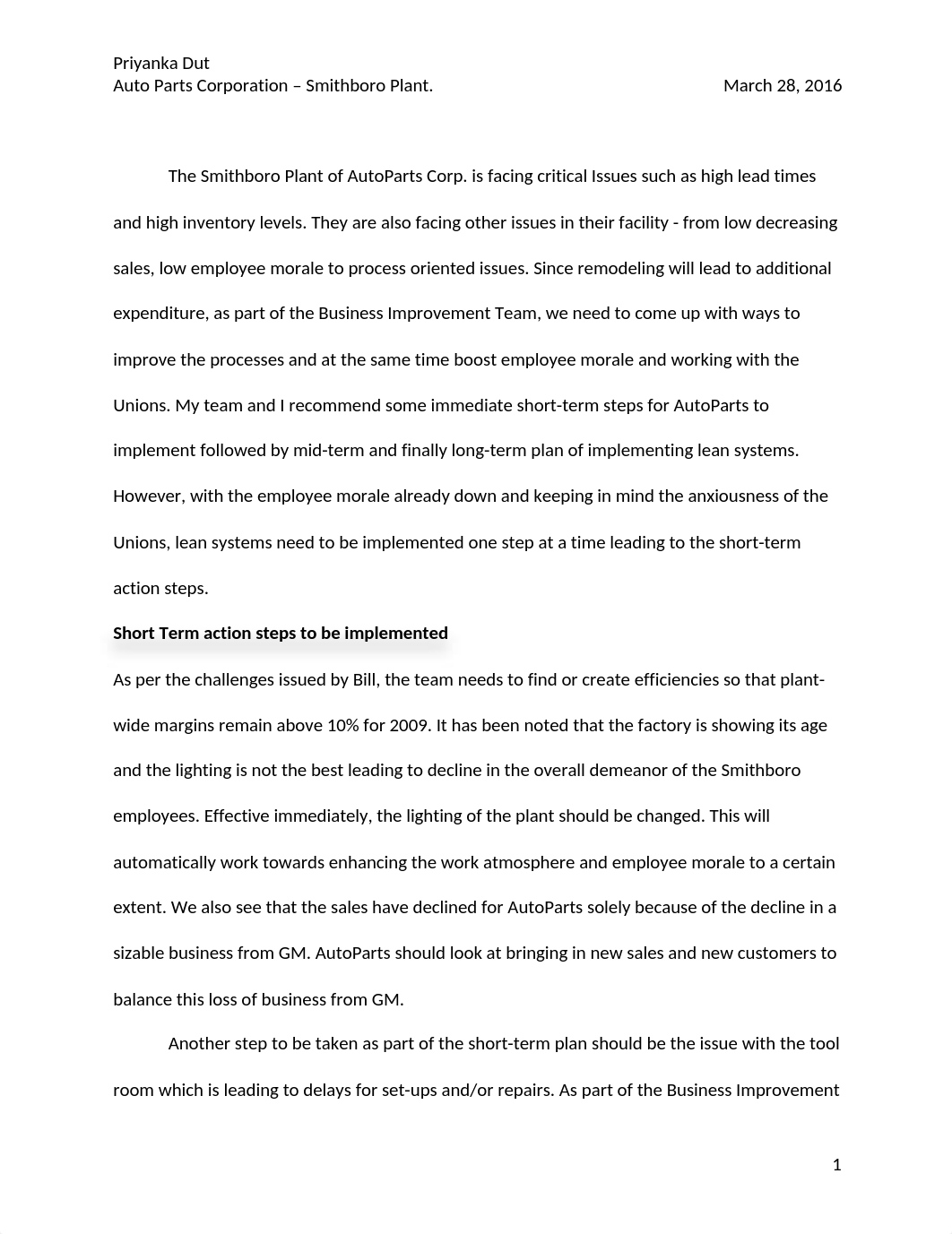 The Smithboro Plant of AutoParts Corp_Final.docx_doulx2n0890_page1