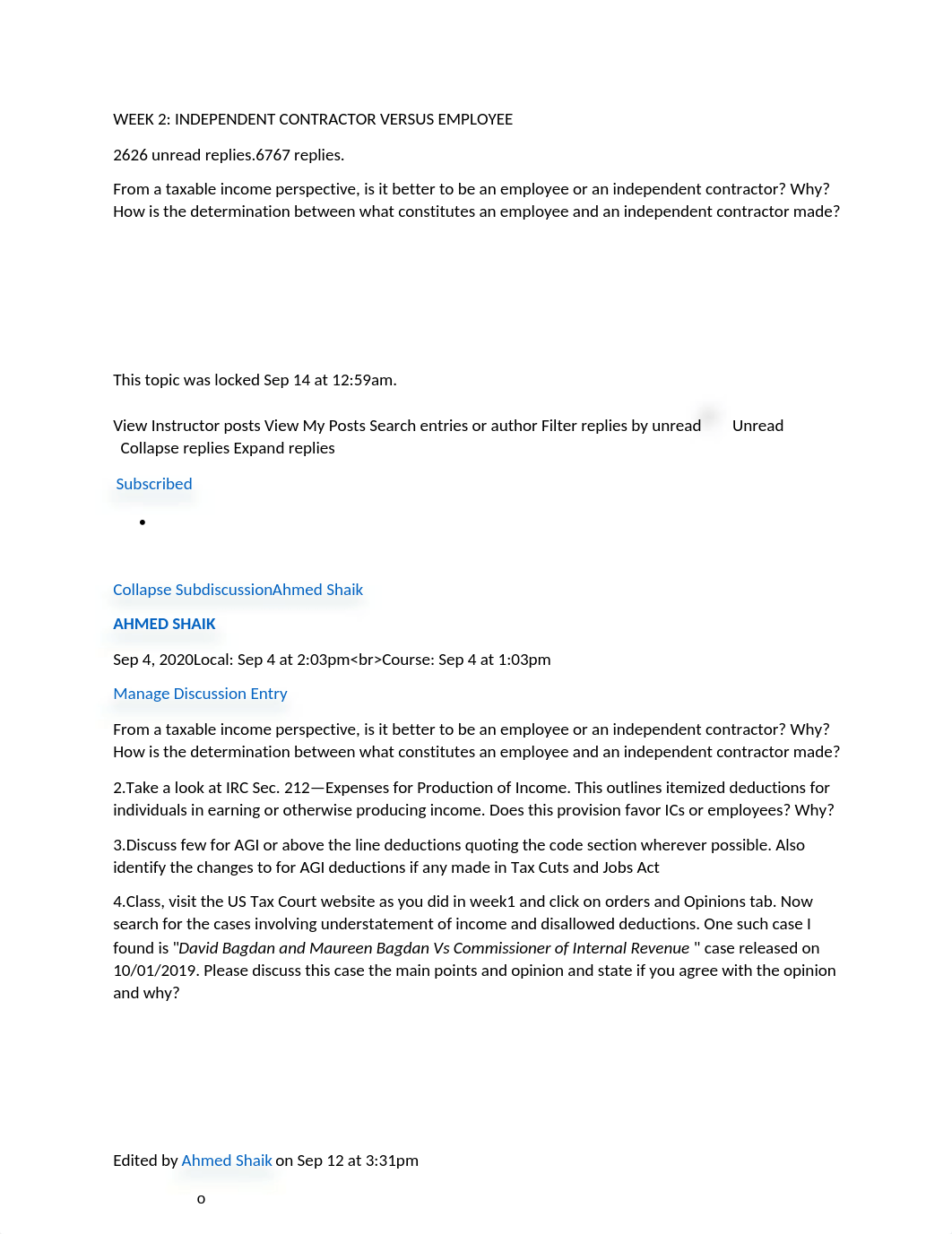 WEEK 2 INDEPENDENT CONTRACTOR VERSUS EMPLOYEE Discusson.docx_douoibuxrtc_page1