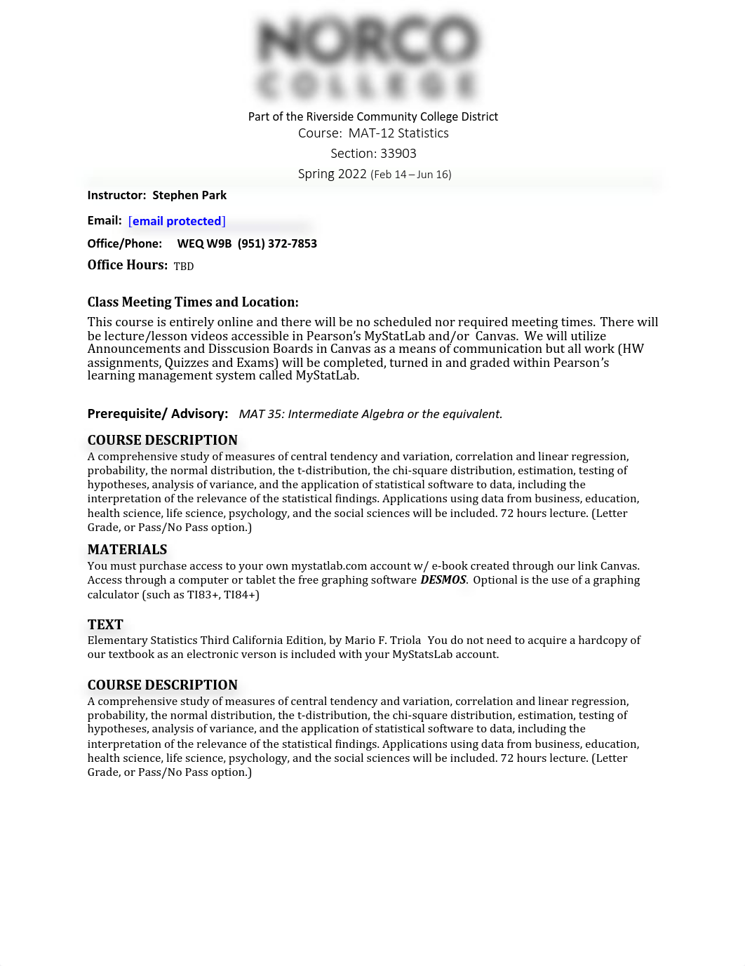 MAT-12 OL 33903 Spr '22 Syllabus.pdf_doupojzgeel_page1