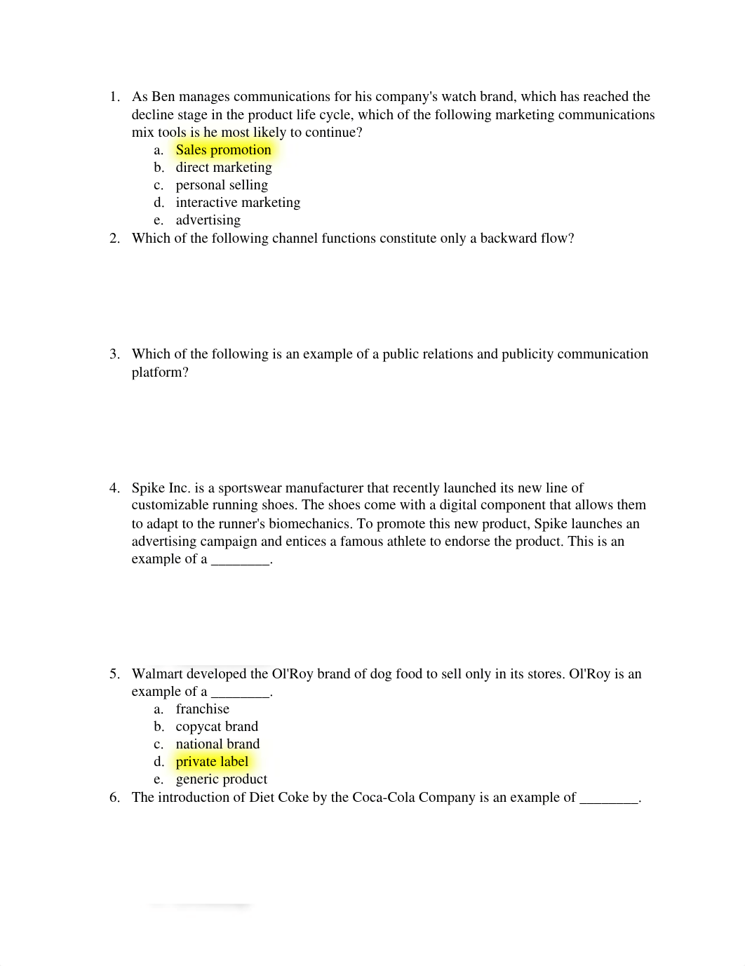 Marketing Principles Final Exam Study Guide .docx_dousb22utls_page1