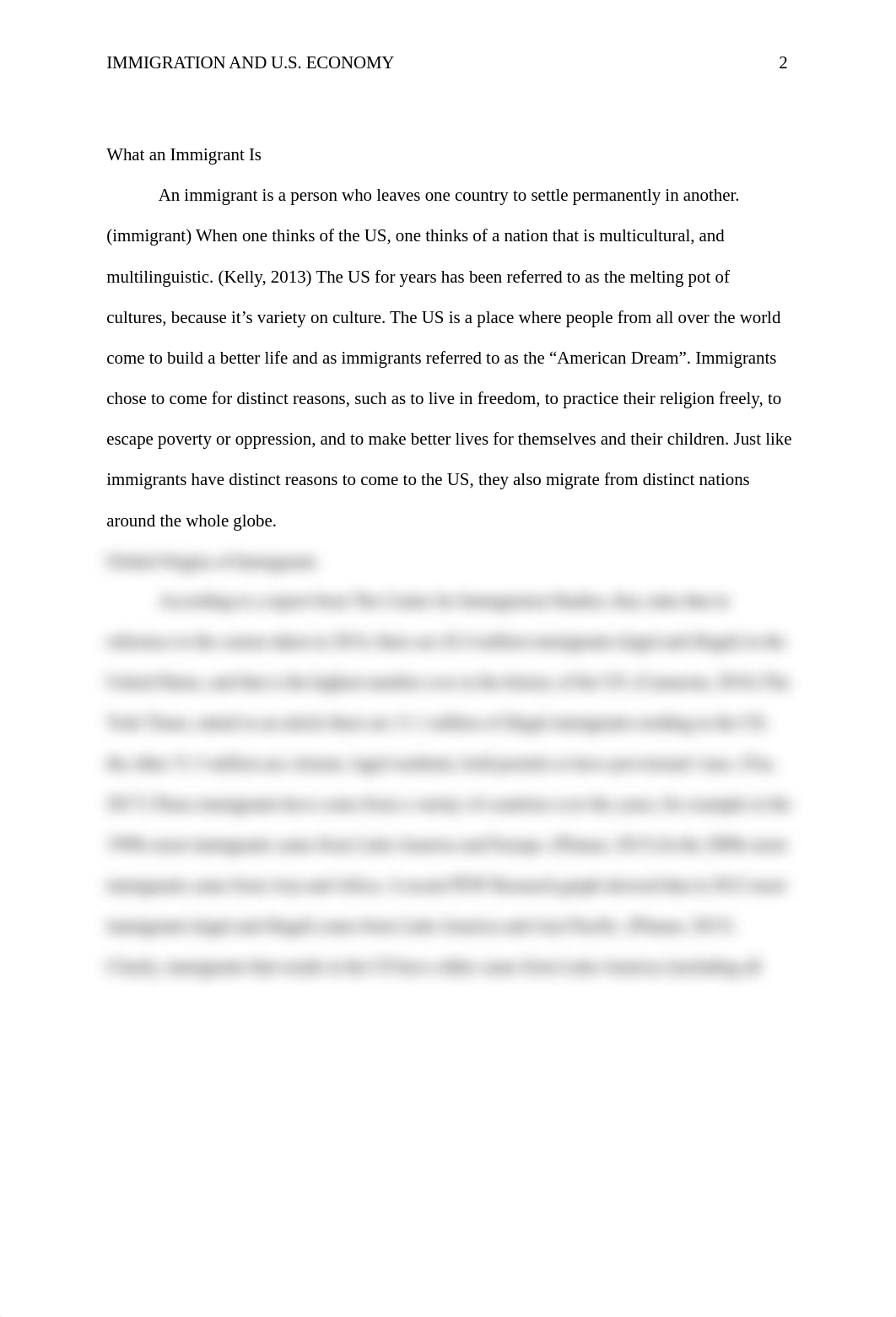 Immigration and the Us economy research paper.docx_doutxf3ly62_page2