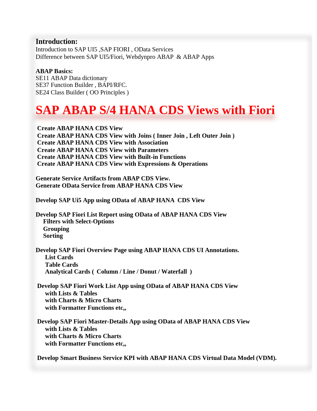 SAP Ui5 Fiori OData CDS Course Content PDF File.pdf_dovnm0a70ij_page2