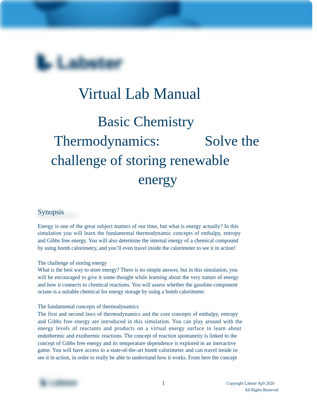 basic chemistry thermodynamics solve the challenge of storing renewable energy lab manual (2).docx_dovv2mdl2jc_page1