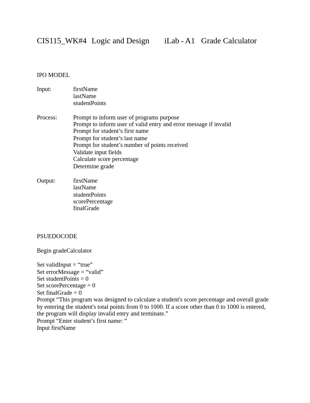 CIS115_WK4_iLab_gradeCalculator_dow01gn6bh8_page1