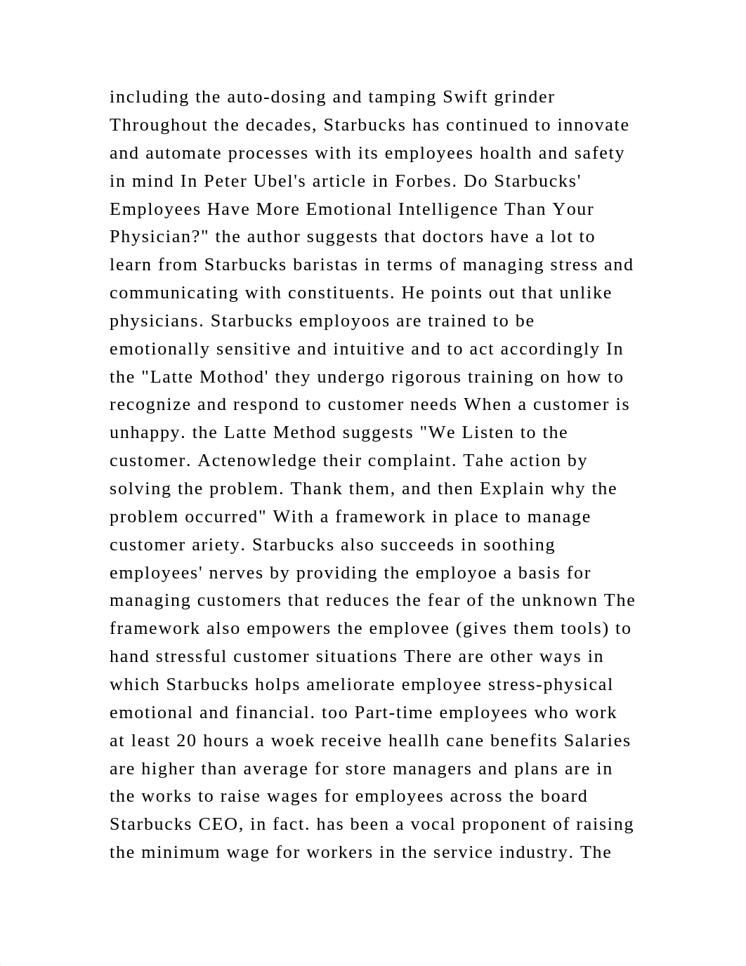 CASE STUDY 4.1 The Starbucks Experience According to CNN Money, bari.docx_dow04xwacg0_page4