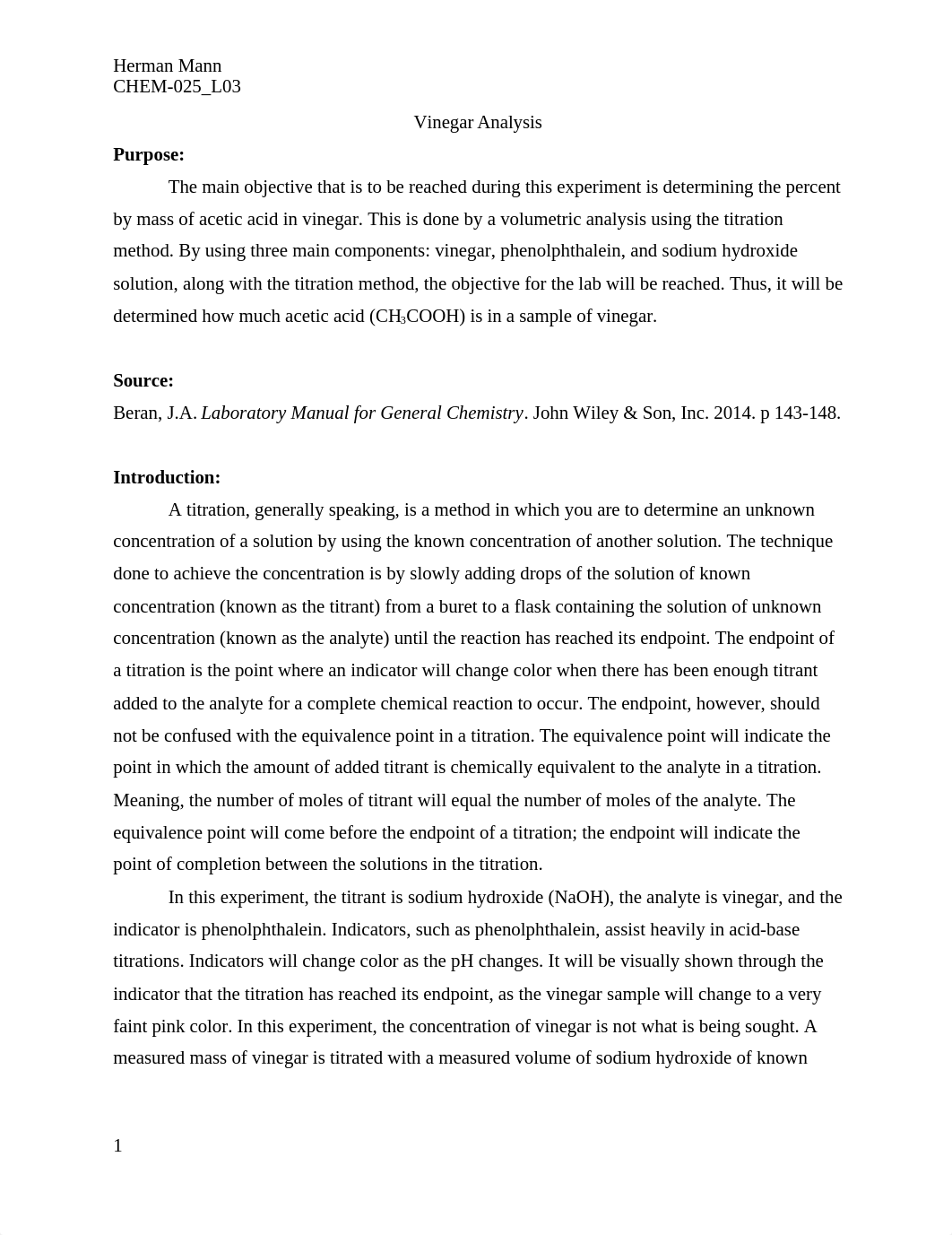 Chemistry Lab Report - Vinegar Analysis.docx_dow5w4i0b8z_page1