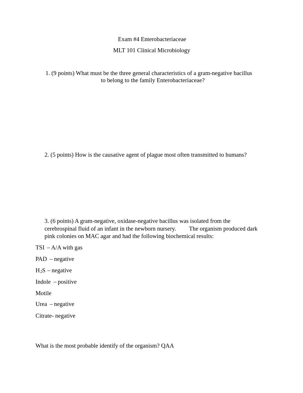 Enterobacteriaceae Exam 4 (Microbiology).pdf_dow8vwbv7tg_page1