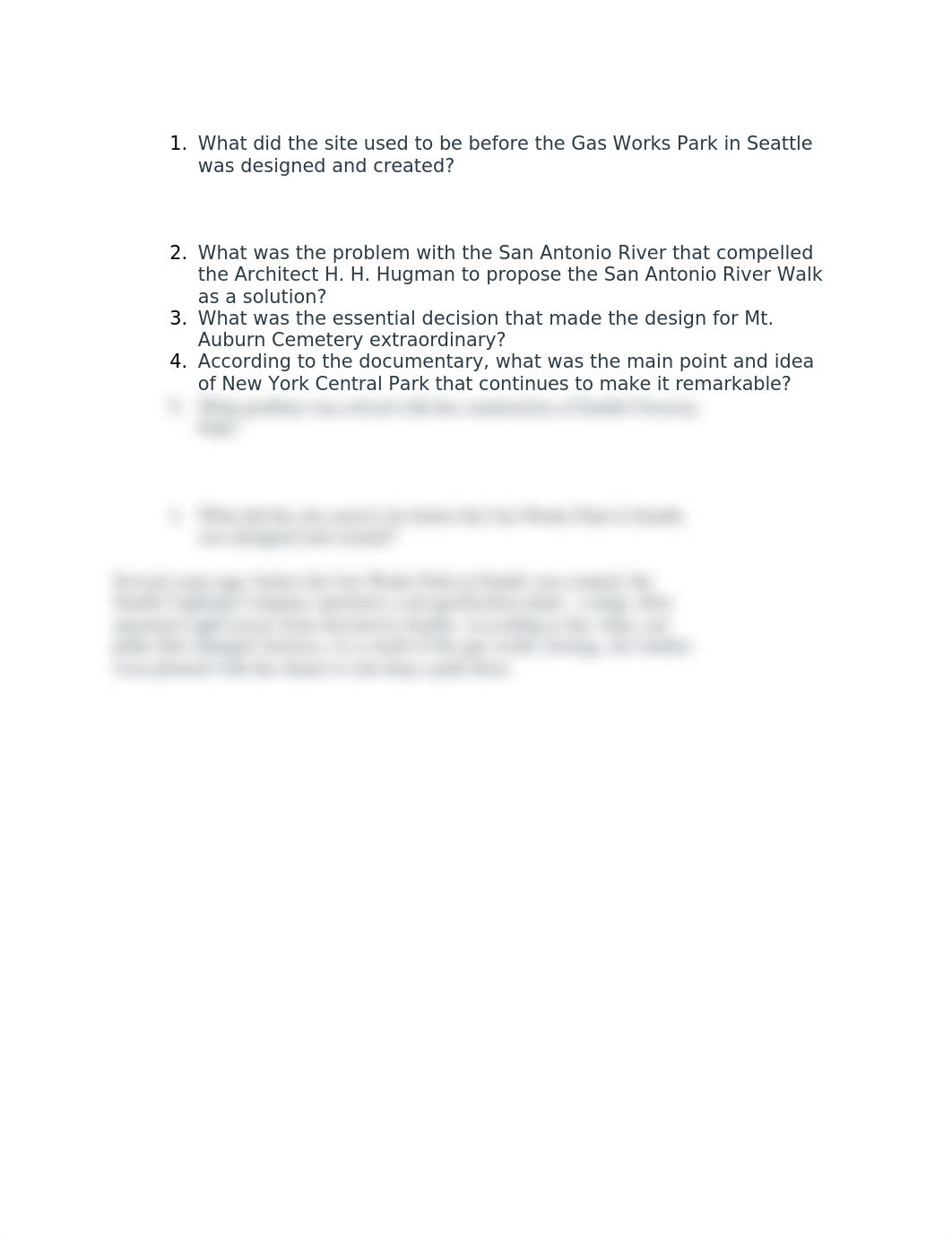 What did the site used to be before the Gas Works Park in Seattle was designed and created.docx_dowclv3dbpa_page1