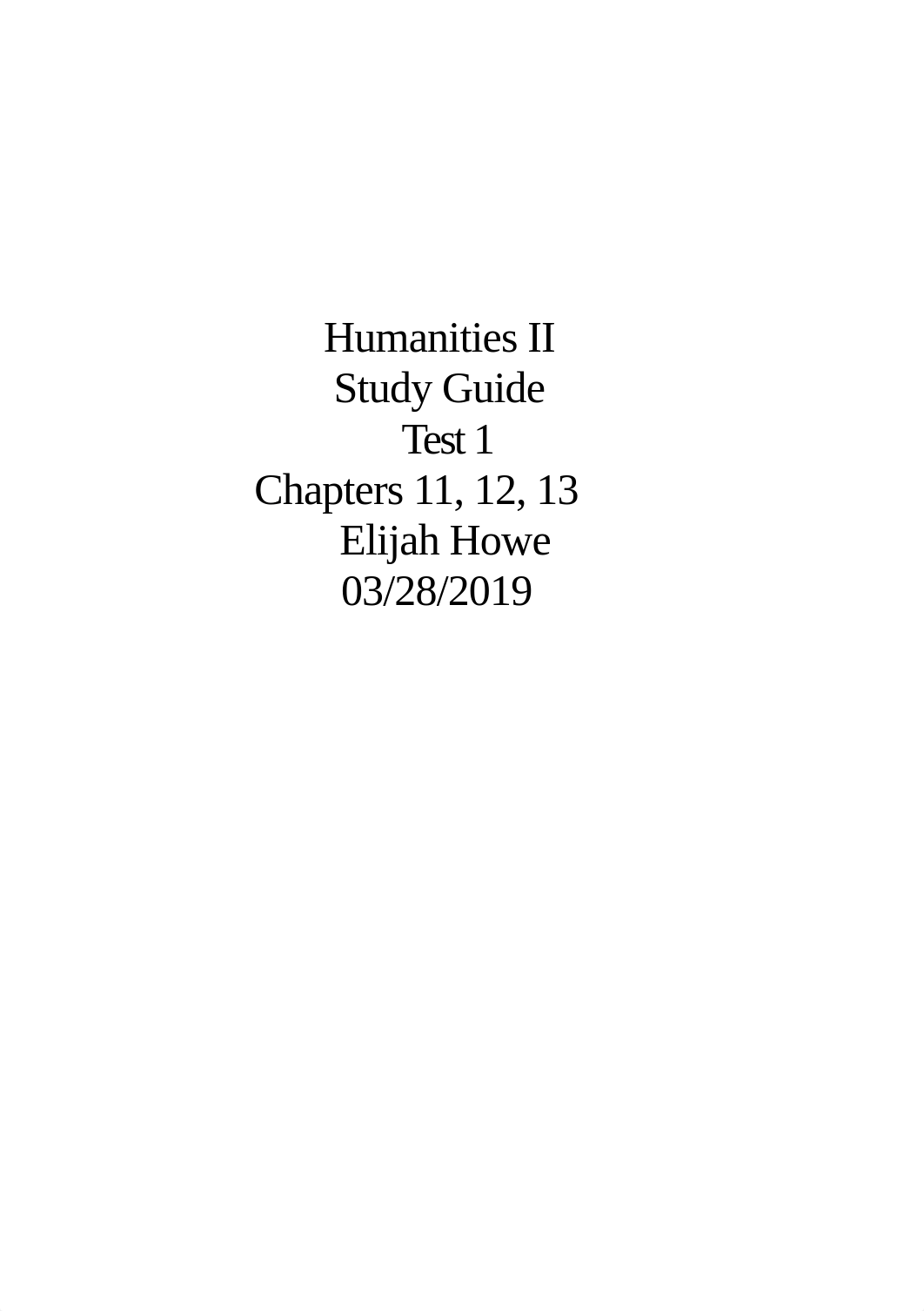 Humanities II Test 1 Study Guide.docx_dowzbh4m65v_page1